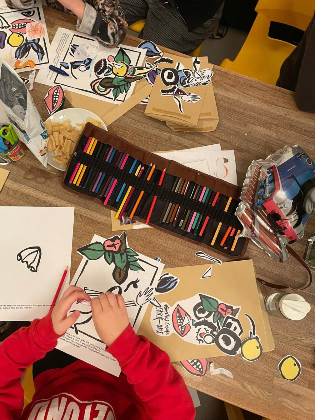 Free Families Create Activity Sticker Pack For Kids | Contemporary Art ...