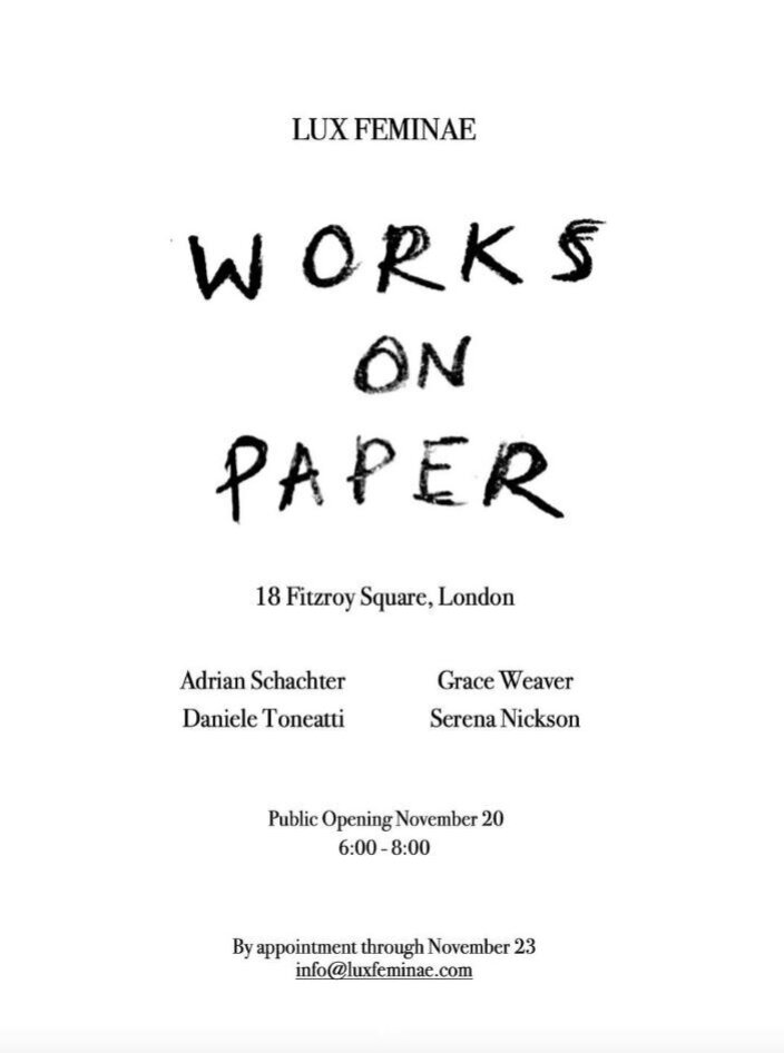 Grace Weaver at Lux Feminae, London