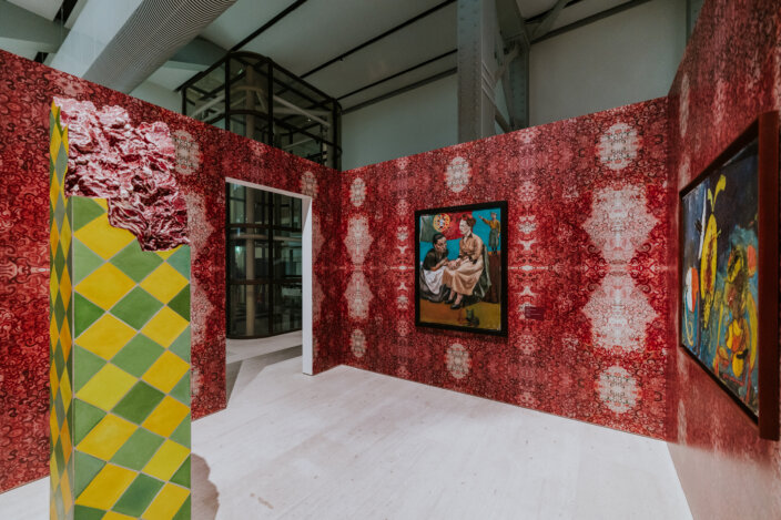 Adriana Varejão at the Centro de Arte Moderna Gulbenkian, Portugal