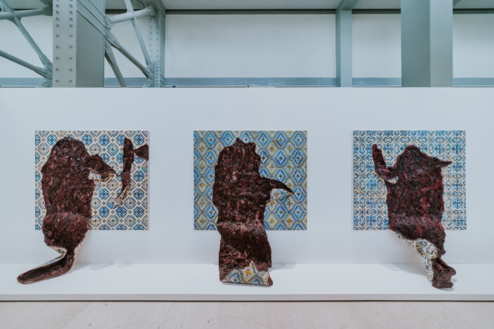 Adriana Varejão at the Centro de Arte Moderna Gulbenkian, Portugal